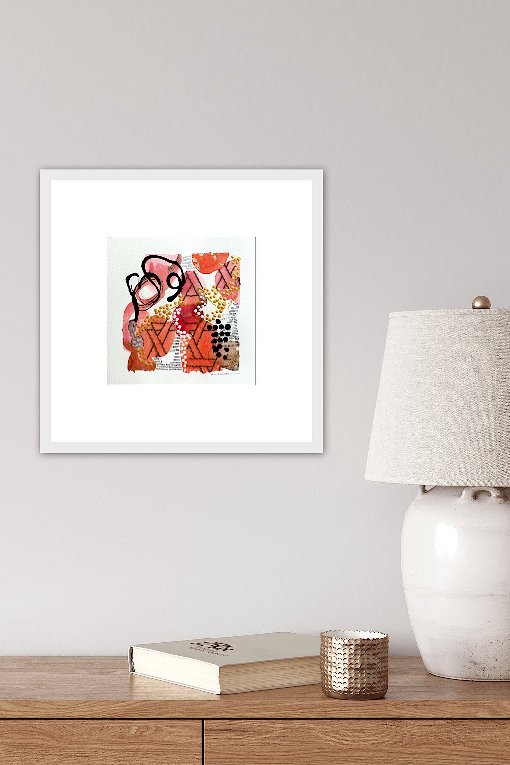 Summer Lullaby - 8x8"- Original |Unframed