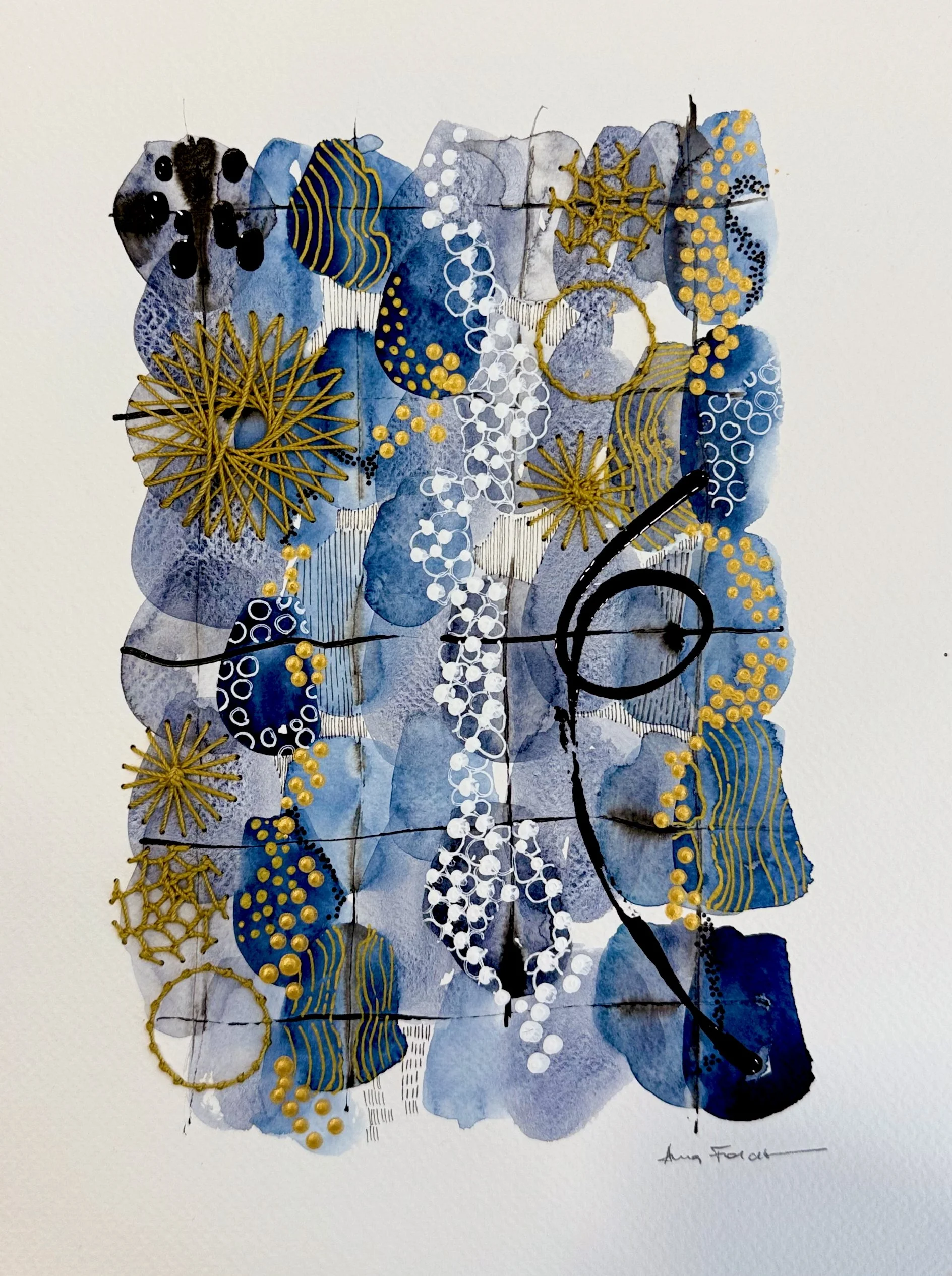 Keep Following the Light - 12"x9" - Original | Unframed