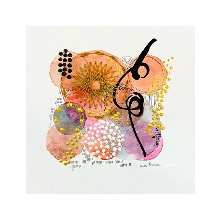 Little Sunshine  8x8"- Original |Unframed