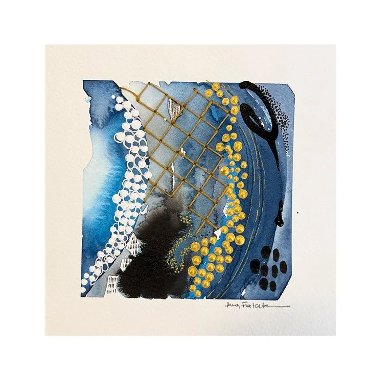 I Let Myself Enjoy It-  6x6"- Original |Unframed