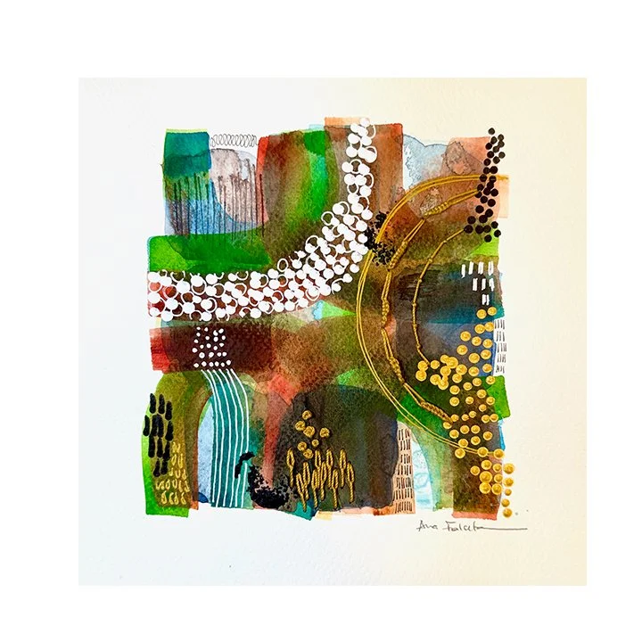 A Nice Surprise 8x8"- Original |Unframed