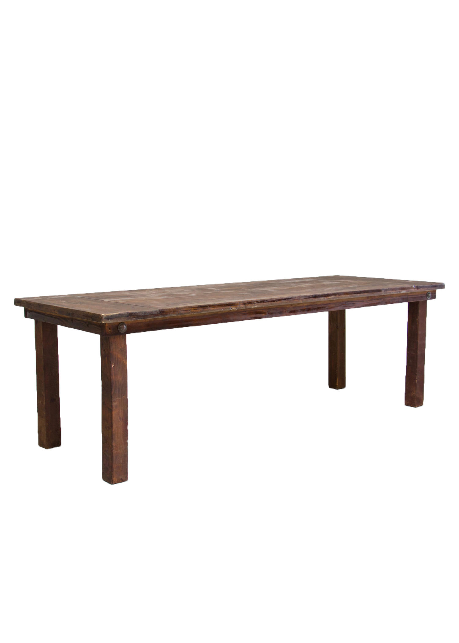 Mahogany 8ft Farm Table