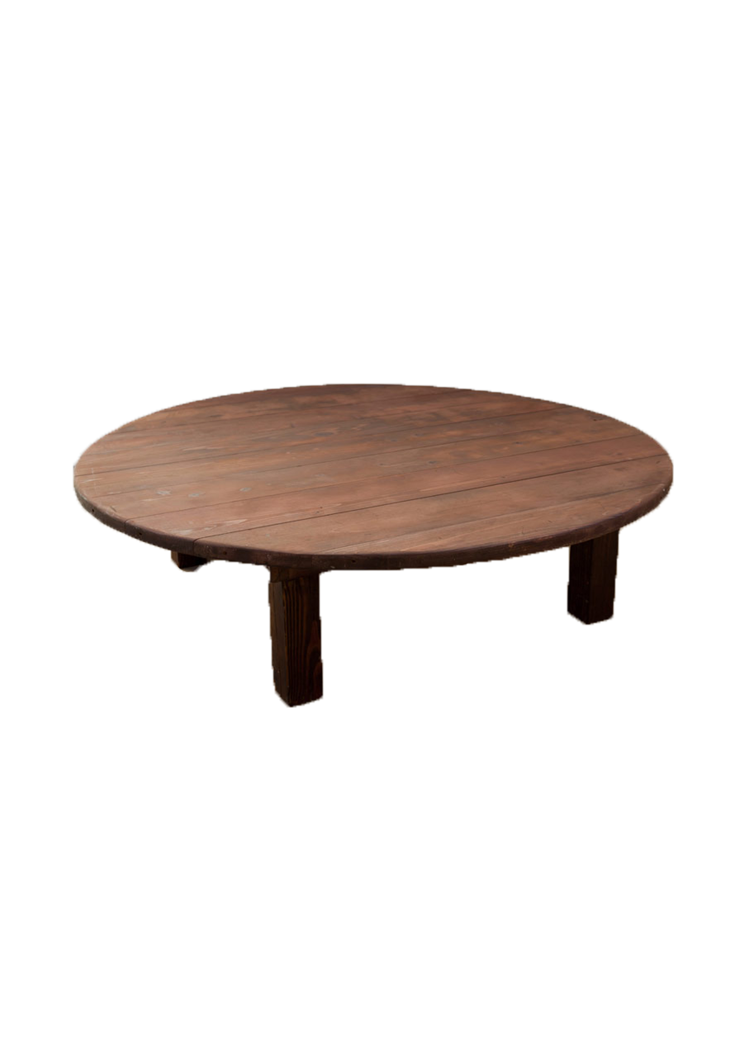 Mahogany 60in Round Boho Table