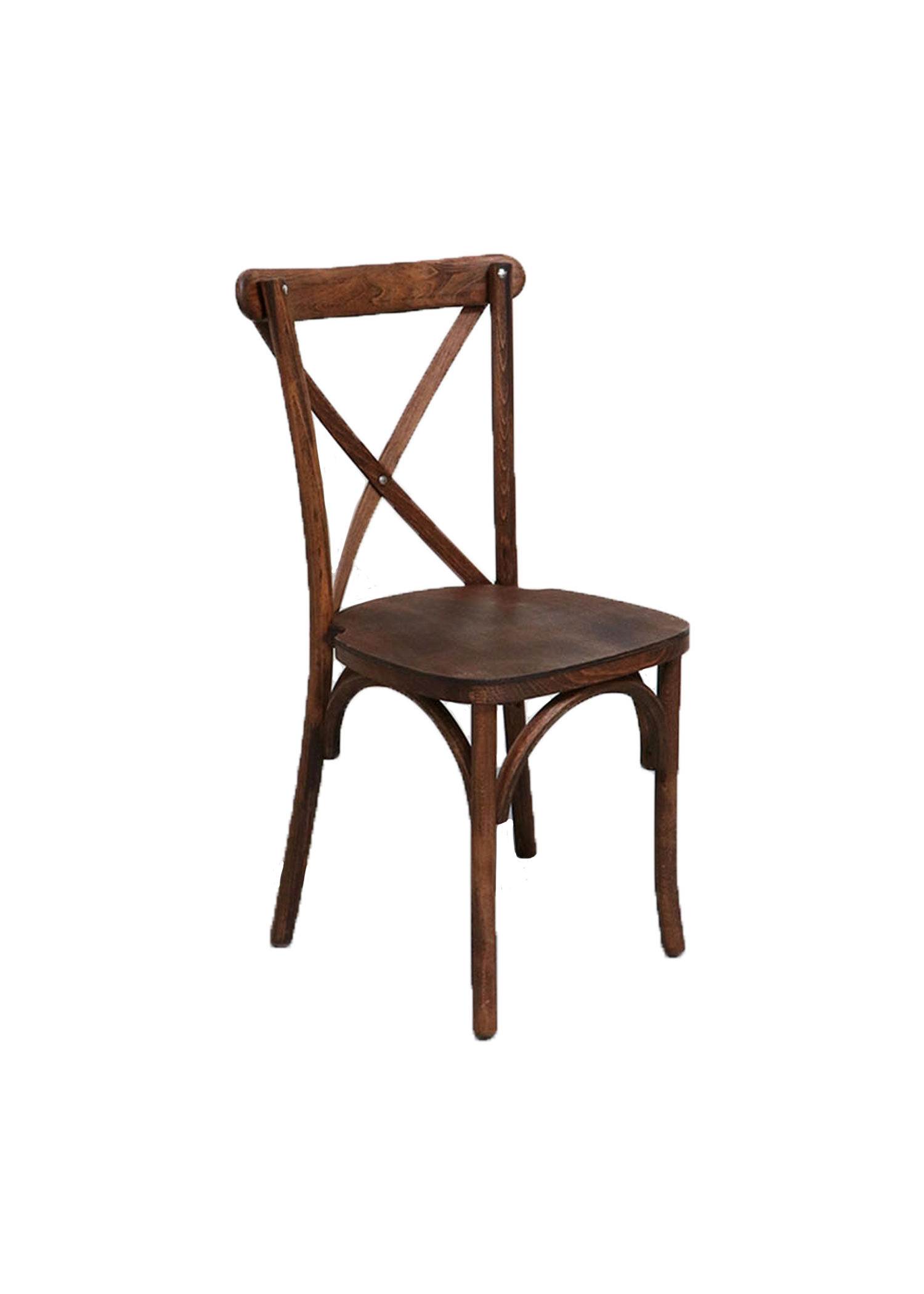 Mahogany Cross-Back Chair