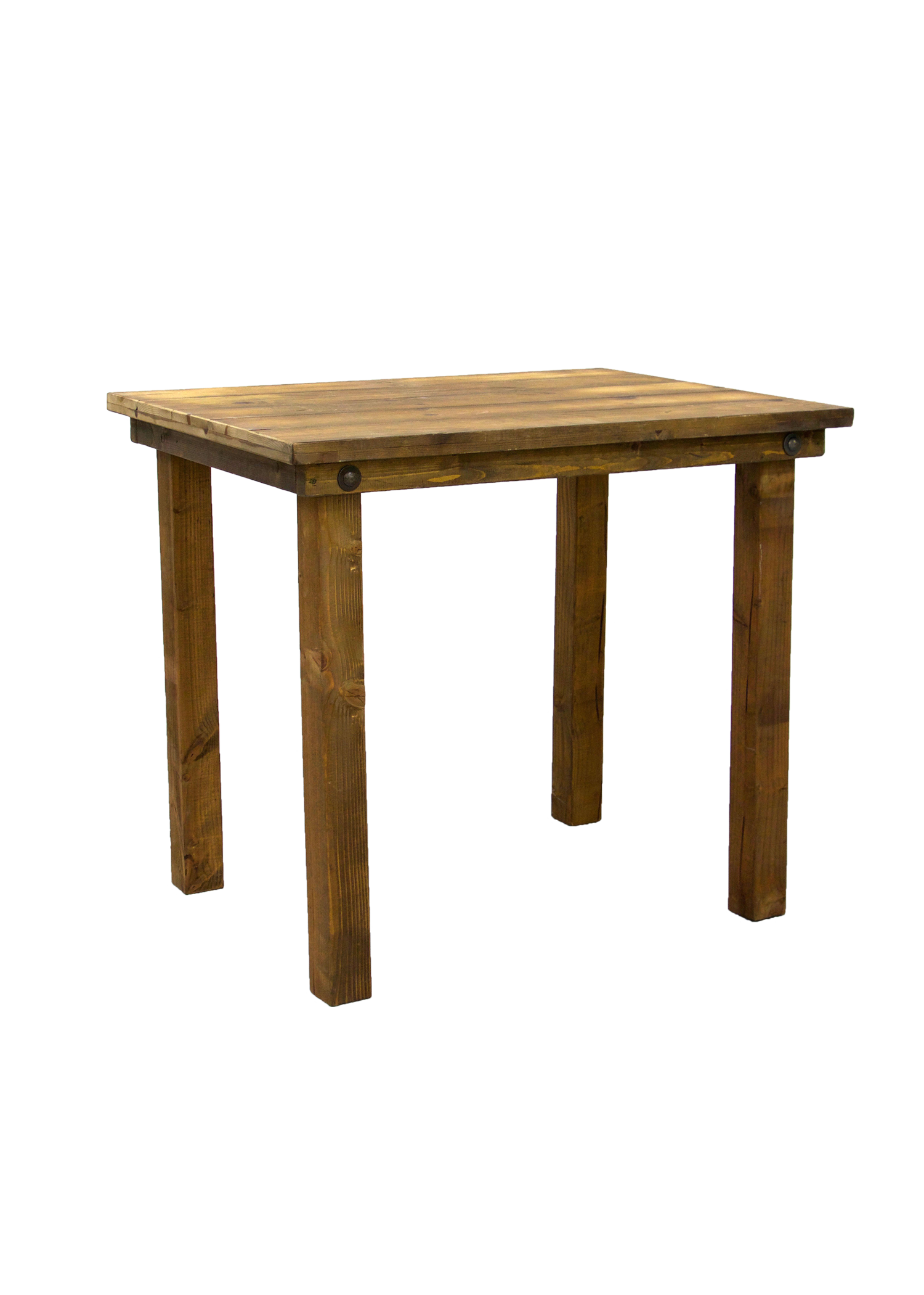 Honey Brown 4ft x 4ft Square Belly Table