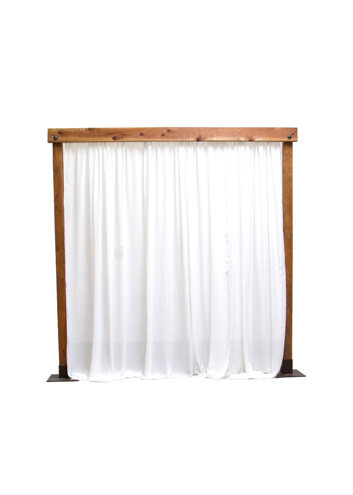 Chiffon Privacy Wall