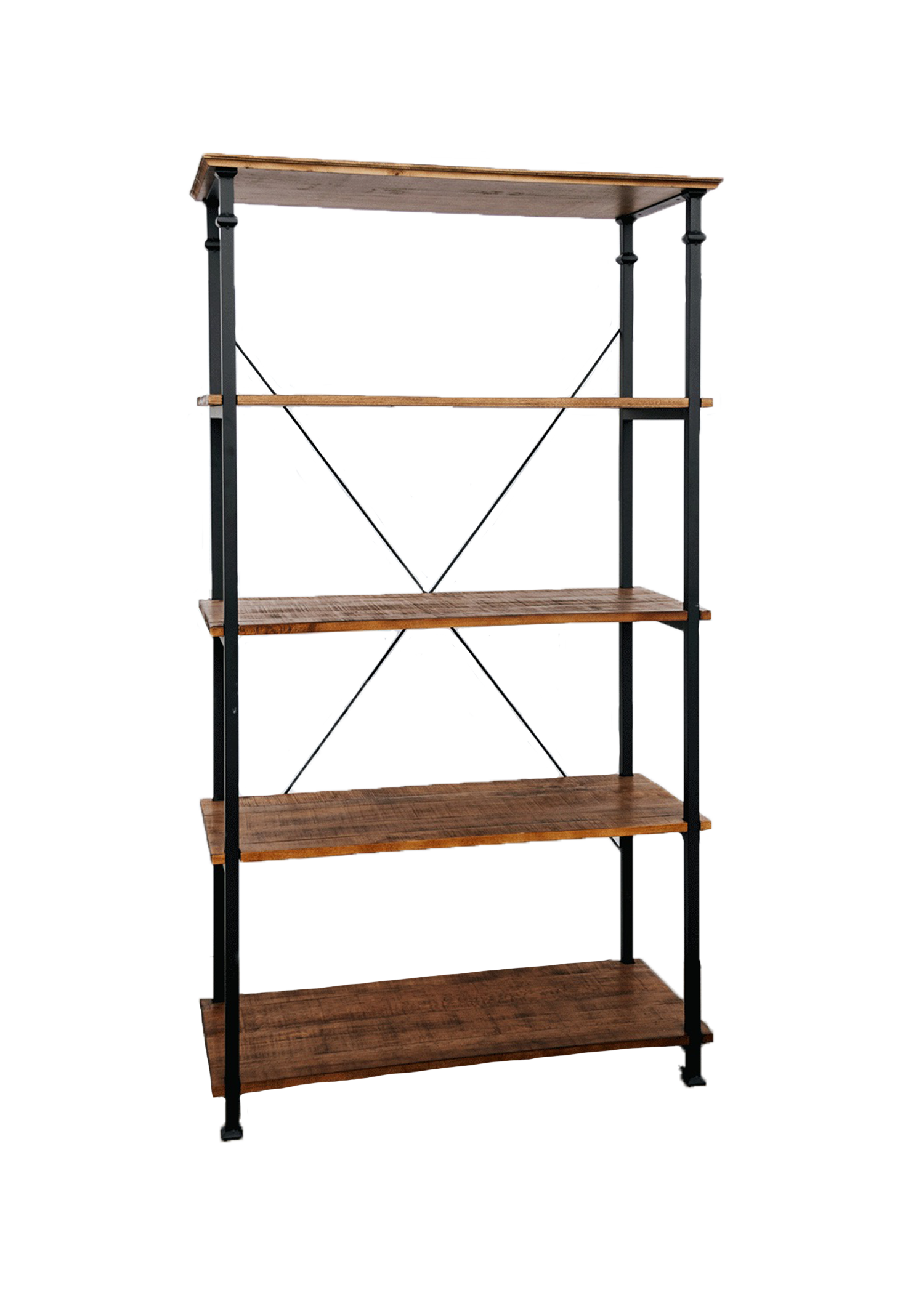 Wooden X Shelf