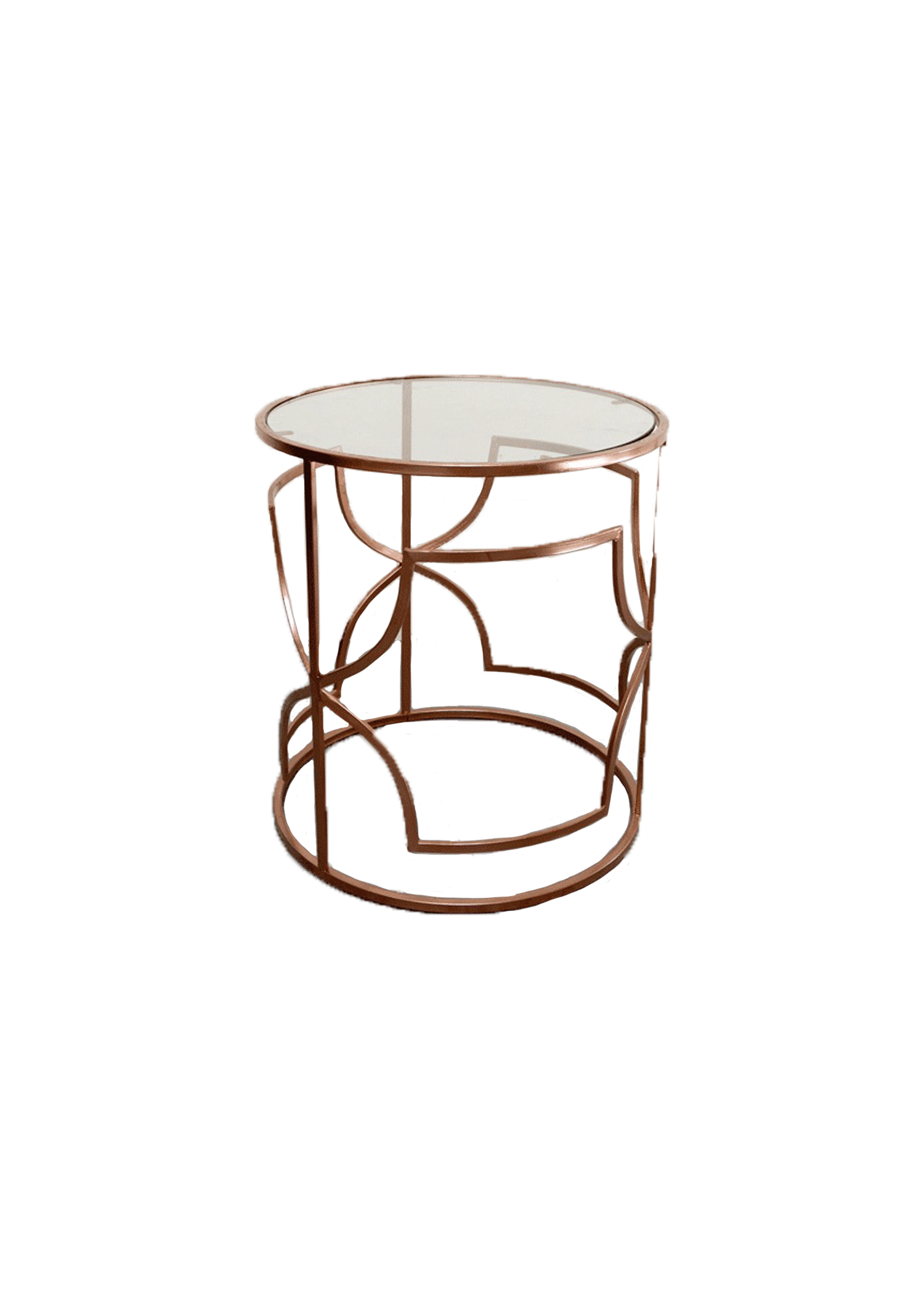 Rose Gold Side Table