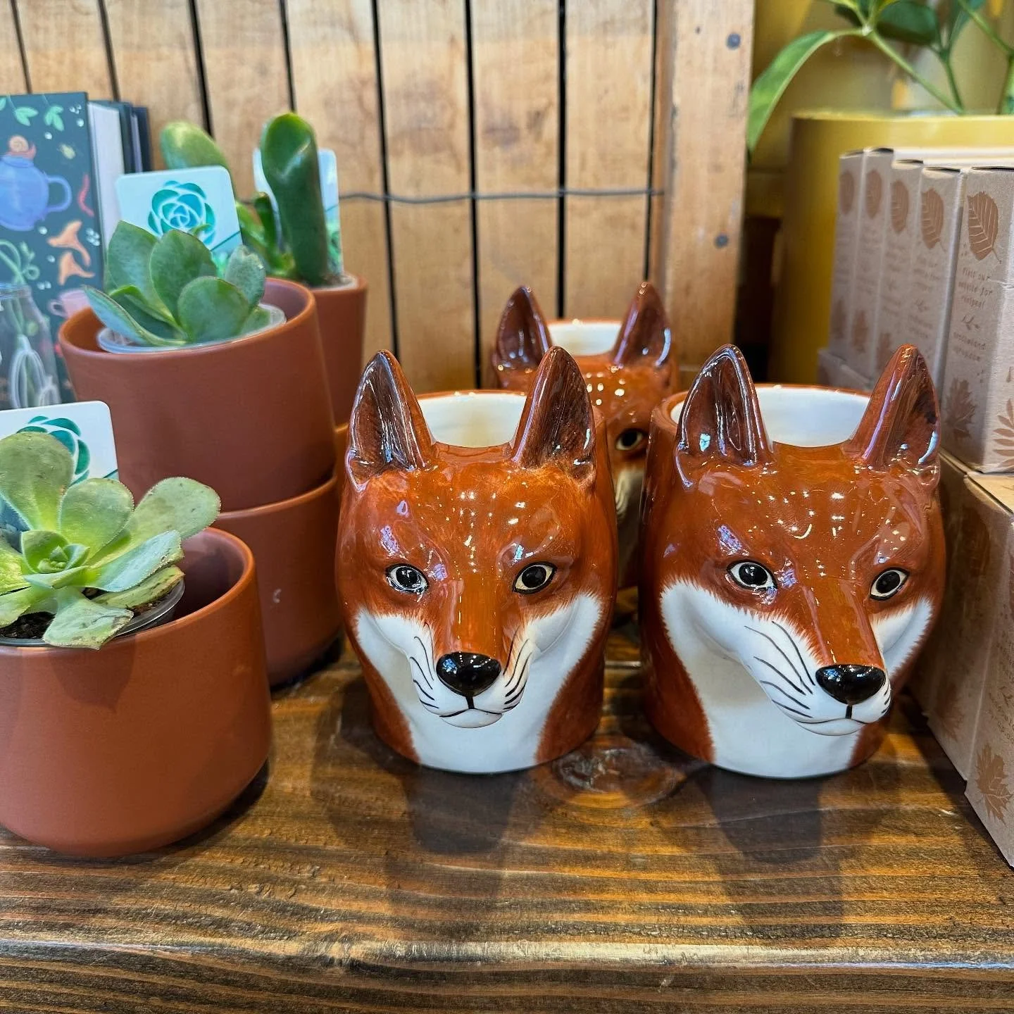 Fall vibes 🦊🍂🎃🪵

Open &lsquo;til 7 today!

#nestdetroit #fall #falldecor #fallbaking #candles #mugs #cozythings #gifts #shoplocal