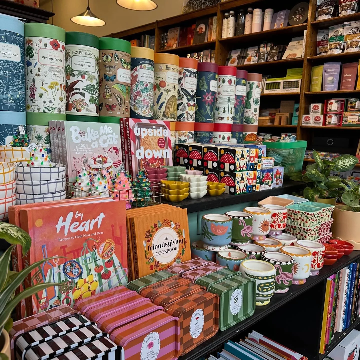 Shop views 💖

Open &lsquo;til 7 today!

#nestdetroit #homegoods #gifts #puzzles #candles #cookbooks #kitchenware #plants