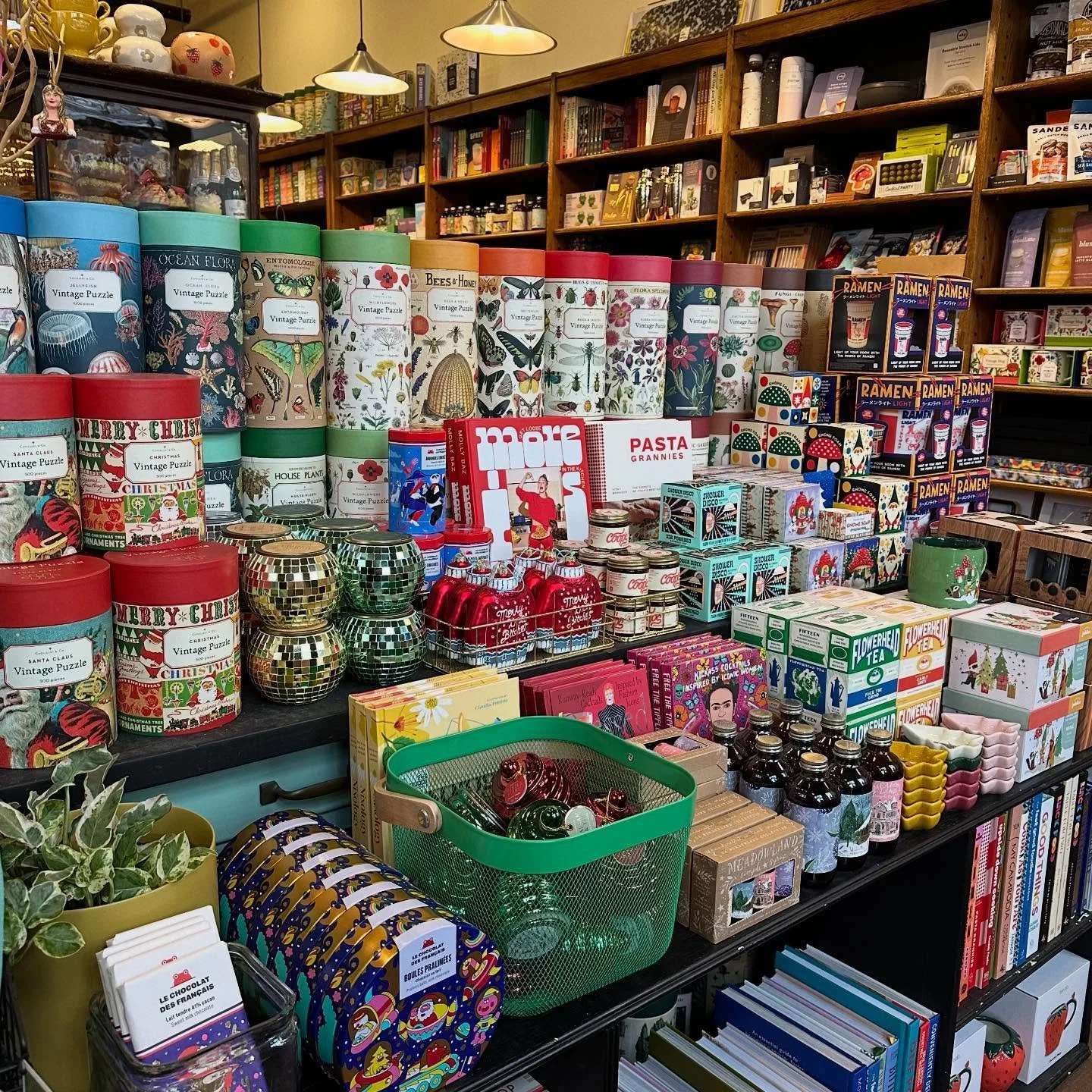 Shop views 🎄🎁

We still have plenty of great holiday gifts available! Come finish your list with us, we&rsquo;re here &lsquo;til 8 tonight ✨

#nestdetroit #gifts #shoplocal