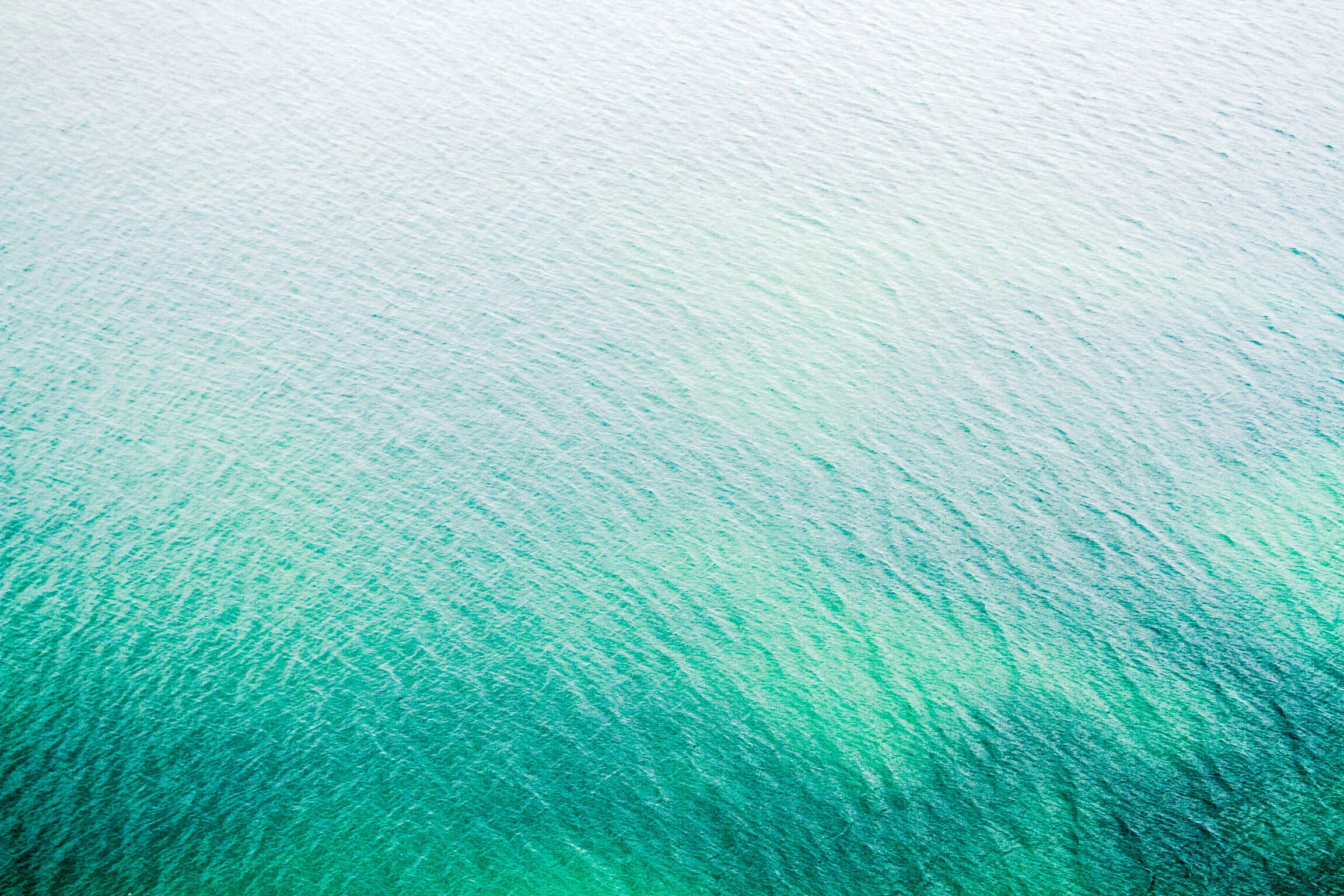 blue in green.