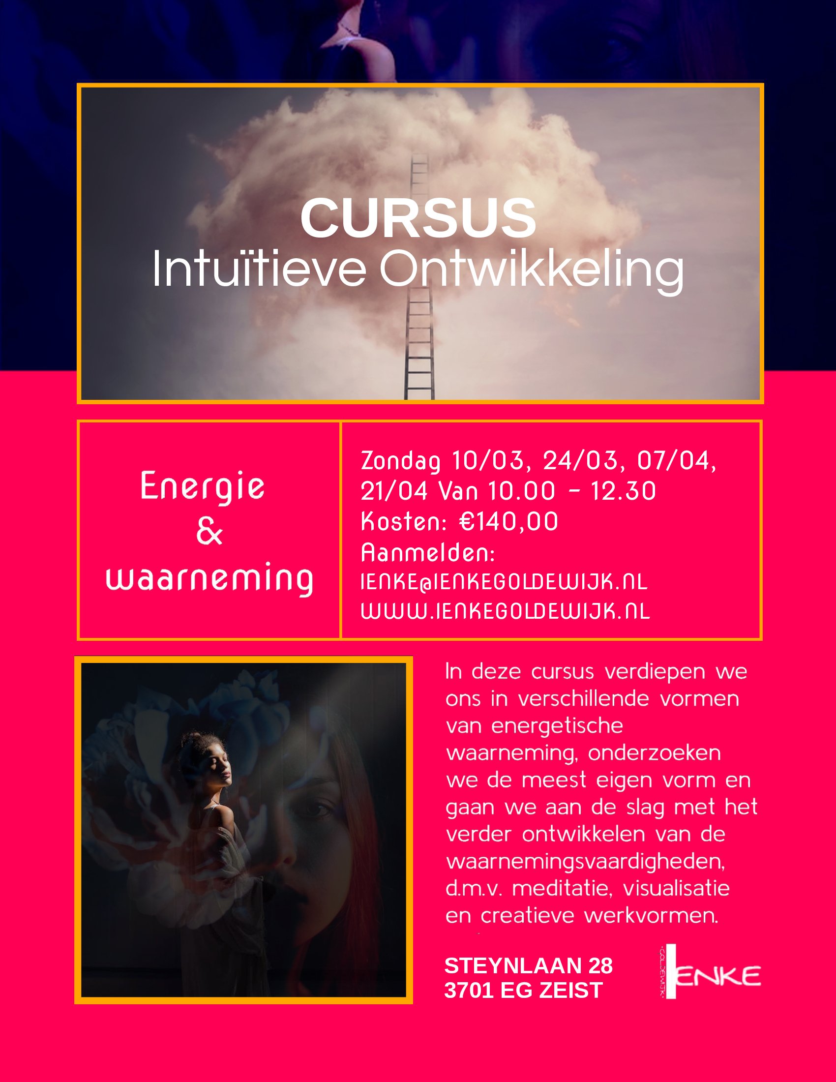 10 maart |Cursus Intuïtieve ontwikkeling: Energie en waarneming
