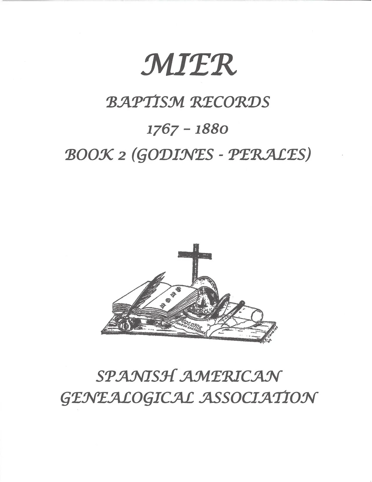 MIER - Baptism Records 1767 - 1880 Book 2