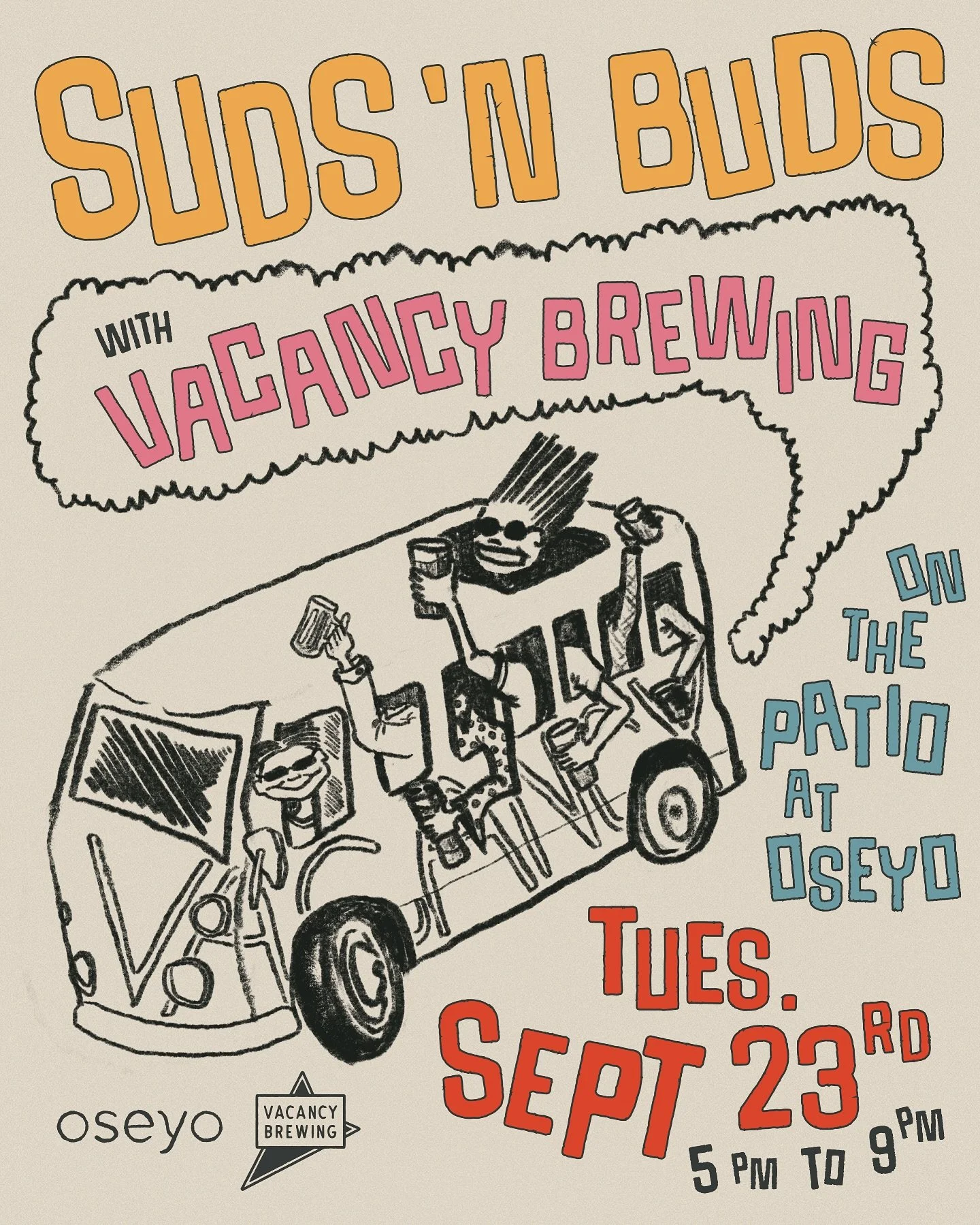 OSEYO x VACANCY BREWING

it&rsquo;s patio season, baby! our buds at @vacancybrewing are hitting the road and heading to oseyoland for a backyard beer bbq. they are dropping a vacancy x oseyo collab beer for the occasion so get ready for some SeRiOuS 