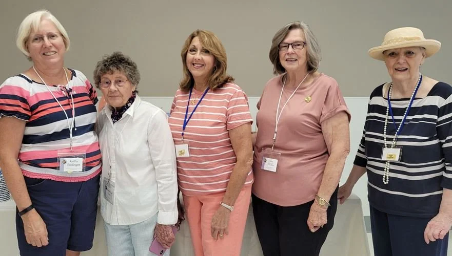 September Hostesses: Kathy, Ana Lee, Janet, Jane &amp; Sheila