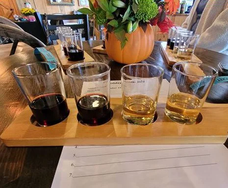 Tasting Board all set