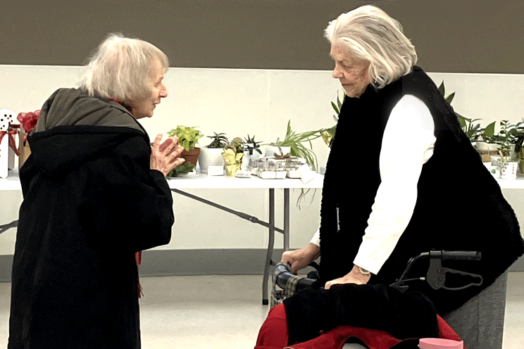 Ruth and Virginia share holiday highlights