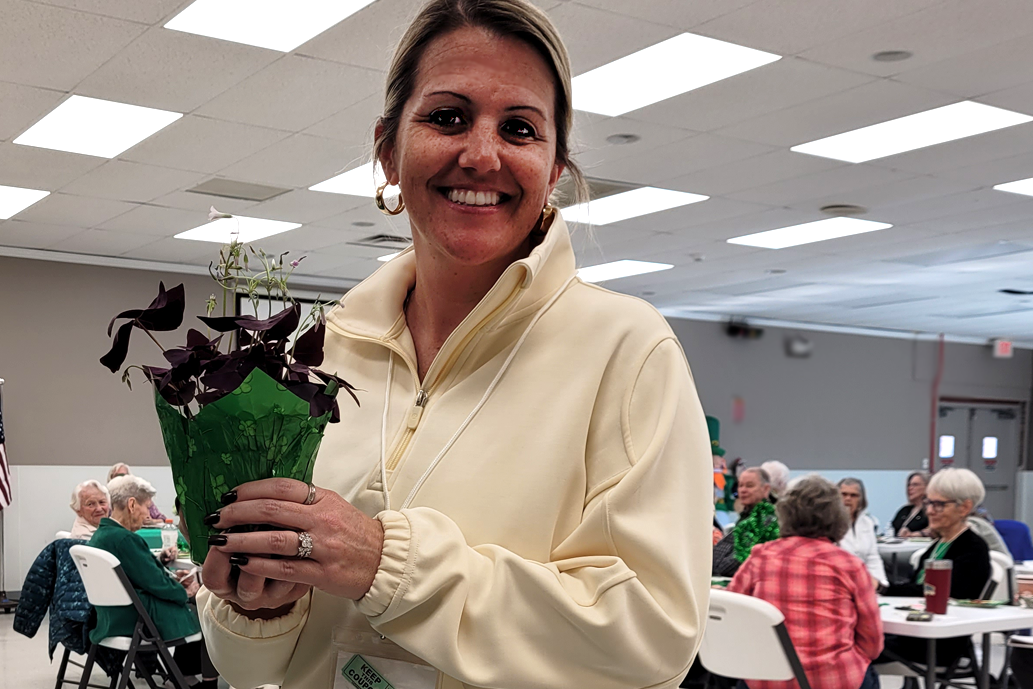 Purple Oxalis Shamrock Winner Jen