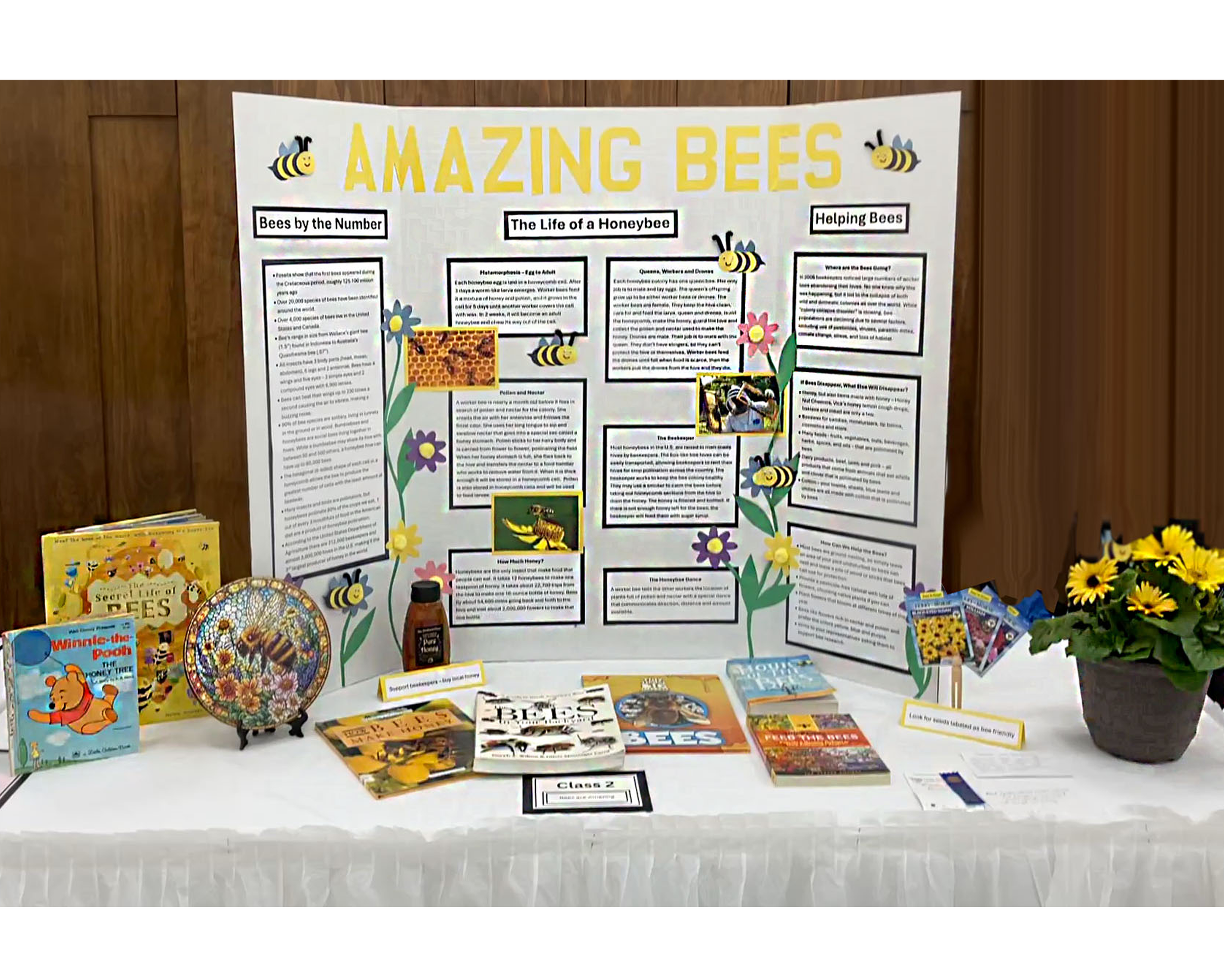 All a buzz for our life-saving bees. 