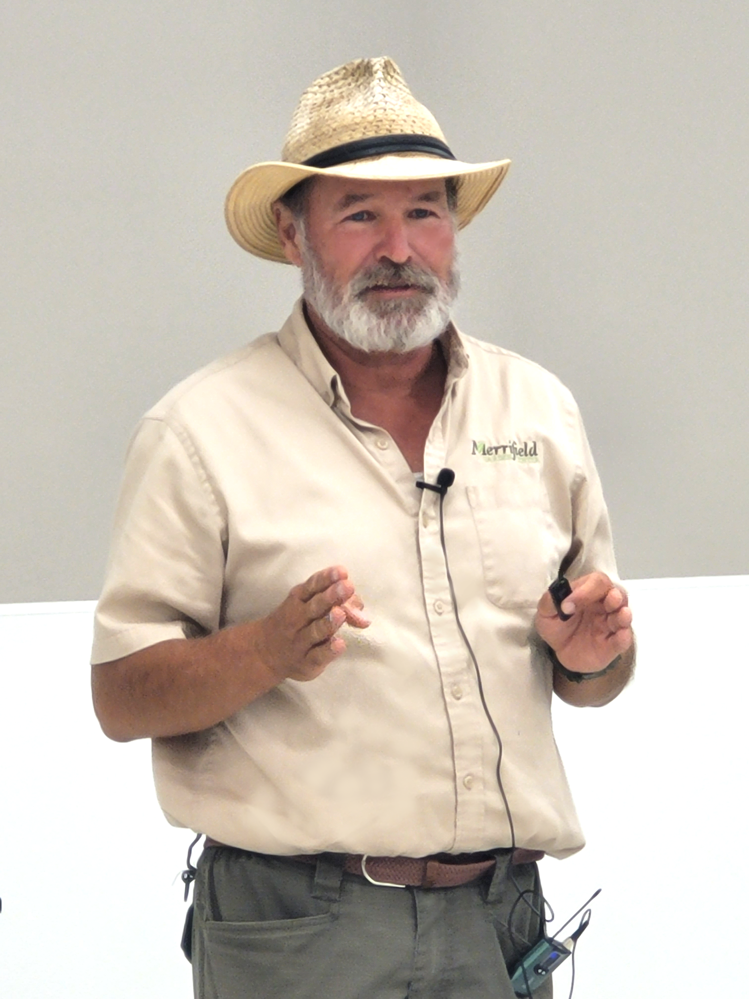 Andy Johnson, Naturalist, Plant and Wildlife Specialist with Merrifield Garden Center.