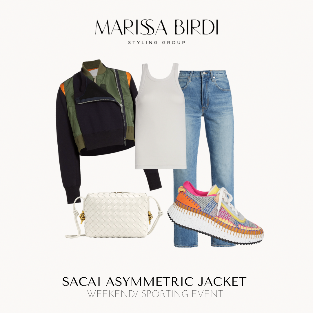 3 WAYS TO STYLE: SACAI ASYMMETRIC JACKET