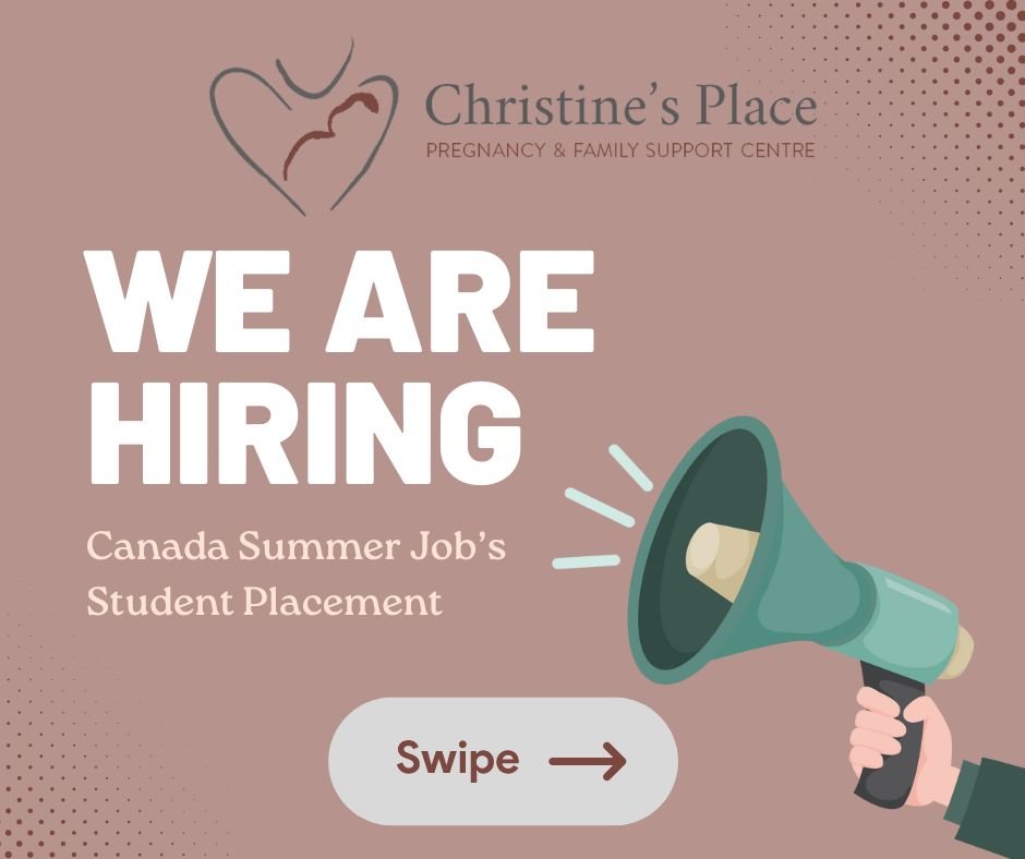 Guess what!? We're hiring for the summer! ☀️
Are you a student who would enjoy positively engaging with clients, event planning, collaborating with a team, community engagement, and general office tasks?

Christine's Place is looking to fill a Studen