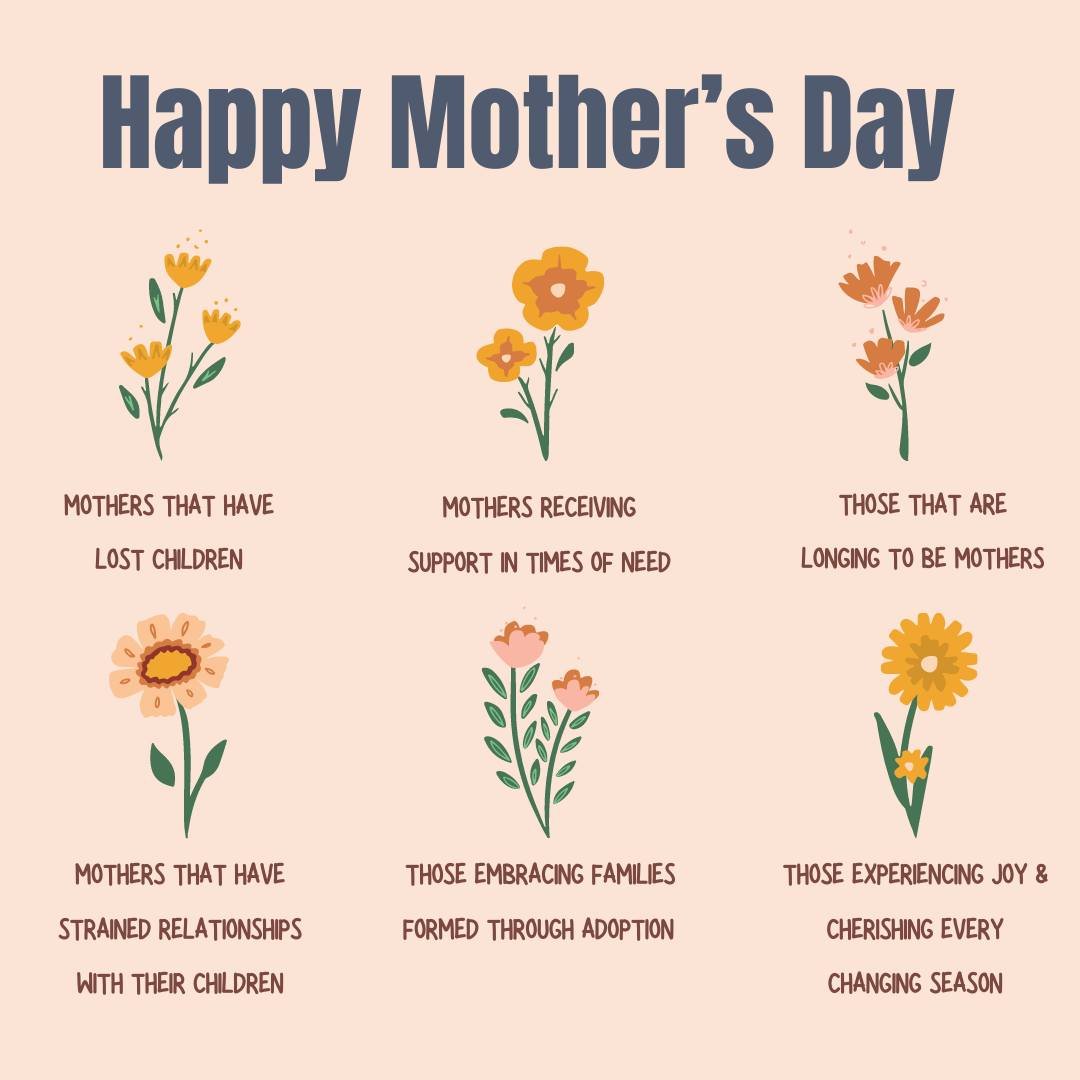 Today, on Mother&rsquo;s Day, we honor all the mothers, and everyone who holds a maternal role, in every form it takes. 🌼

From those cherishing the joy of motherhood to those navigating its complex paths, including the journeys of adoption, recover