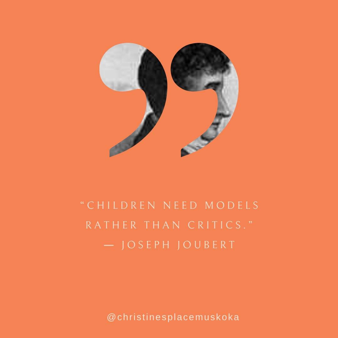 &ldquo;Children need models rather than critics.&rdquo;
― Joseph Joubert