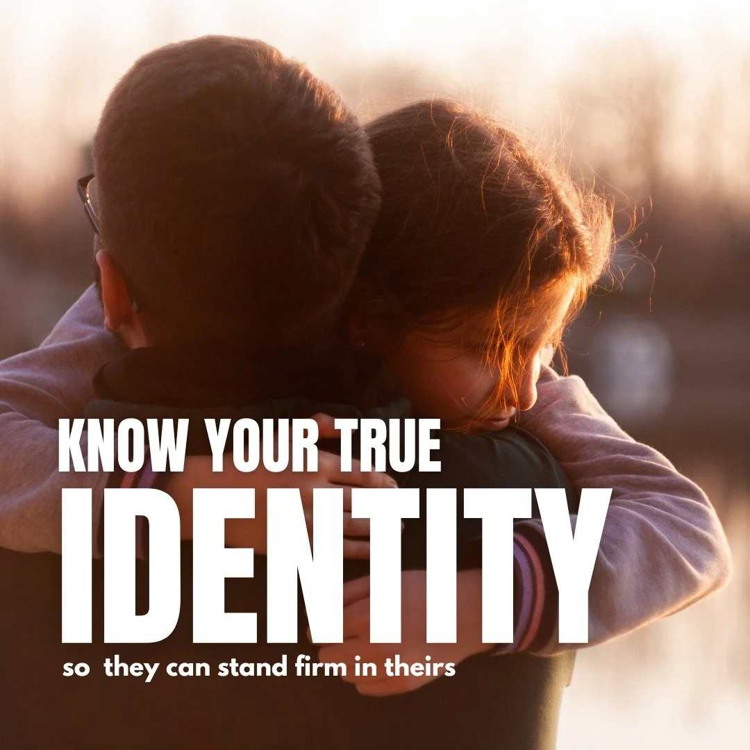 Fathers, your identity matters.
When you know who you are, you give your children the confidence to stand firm in who they are. Your presence, love, and leadership shape the direction of their lives in ways only you can.

&ldquo;Children are not a di