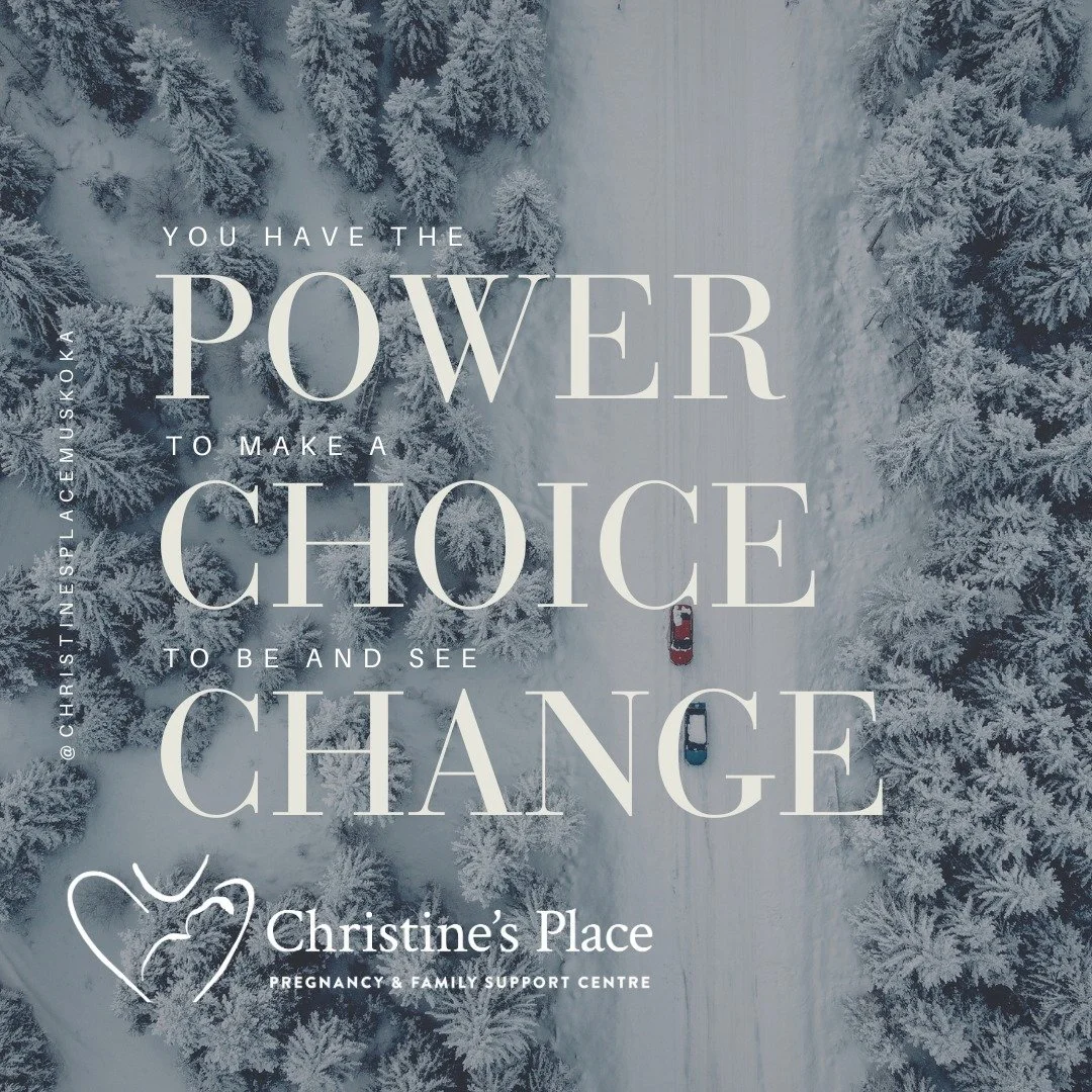 Change doesn&rsquo;t always come all at once.
Sometimes it starts with a single choice &mdash;
to believe things can be different,
to reach out,
to take one small step forward.

You have the power to be and see the change.
And at Christine&rsquo;s Pl