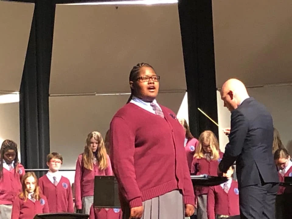 Amarillo Girl Concert Choir student solo
