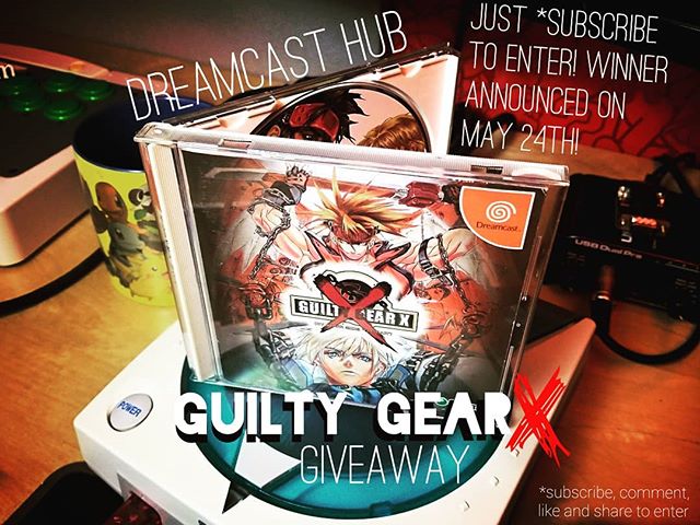 https://youtu.be/H1Rr-oUqTdI
#Sega #Dreamcast #GUILTYGEAR X #GIVEAWAY! Enter to win. Click above to enter.