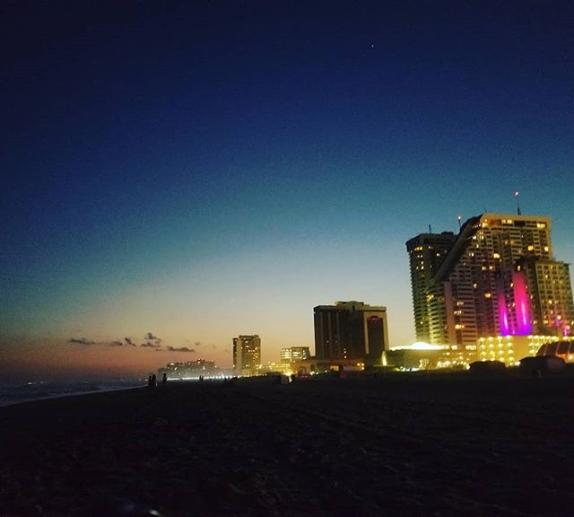 At #atlanticcity lookin nice at night.