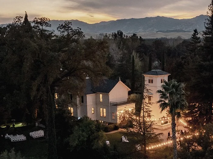 Park Winters estate at night