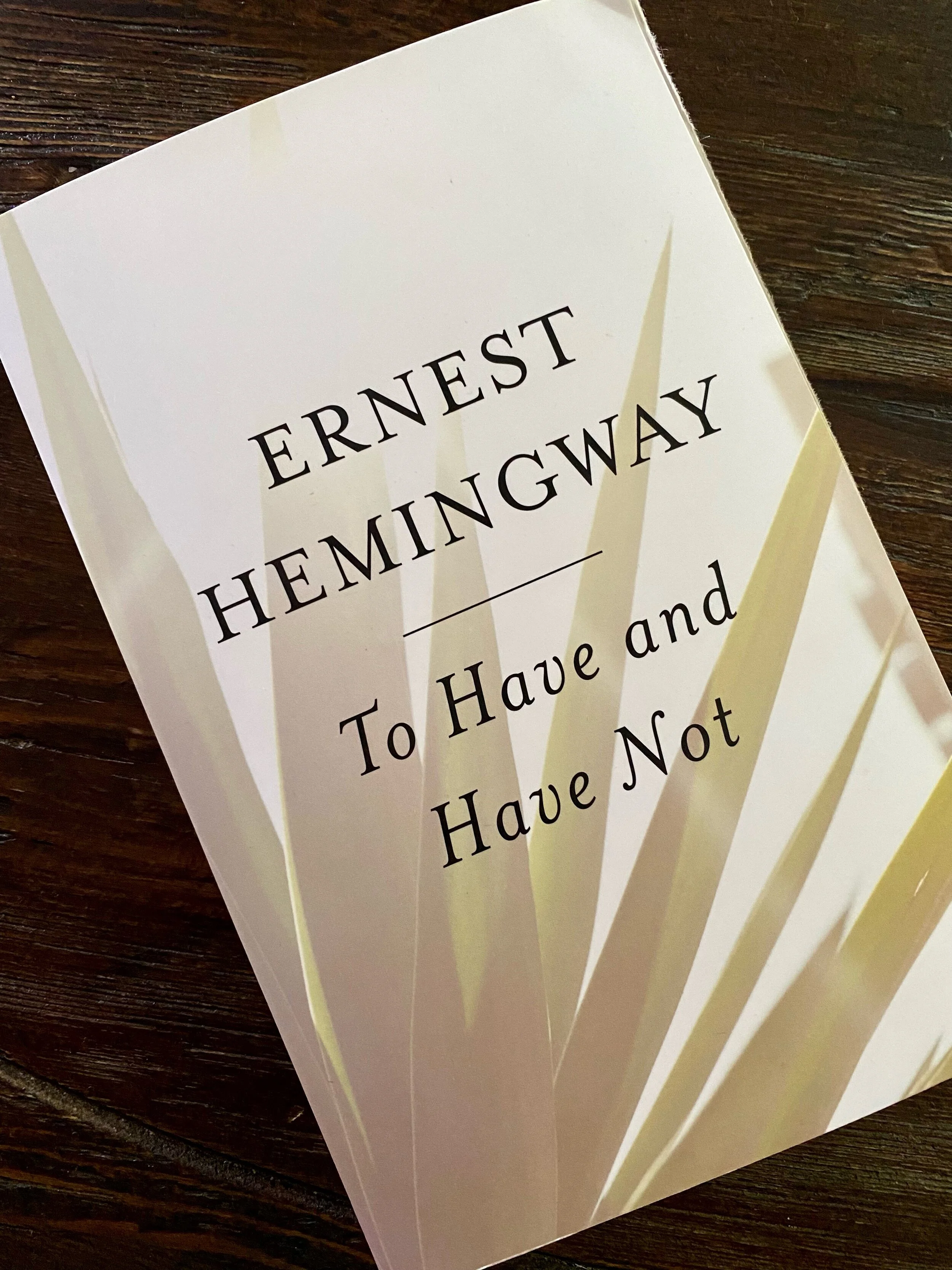 To Have and Have Not, Ernest Hemingway