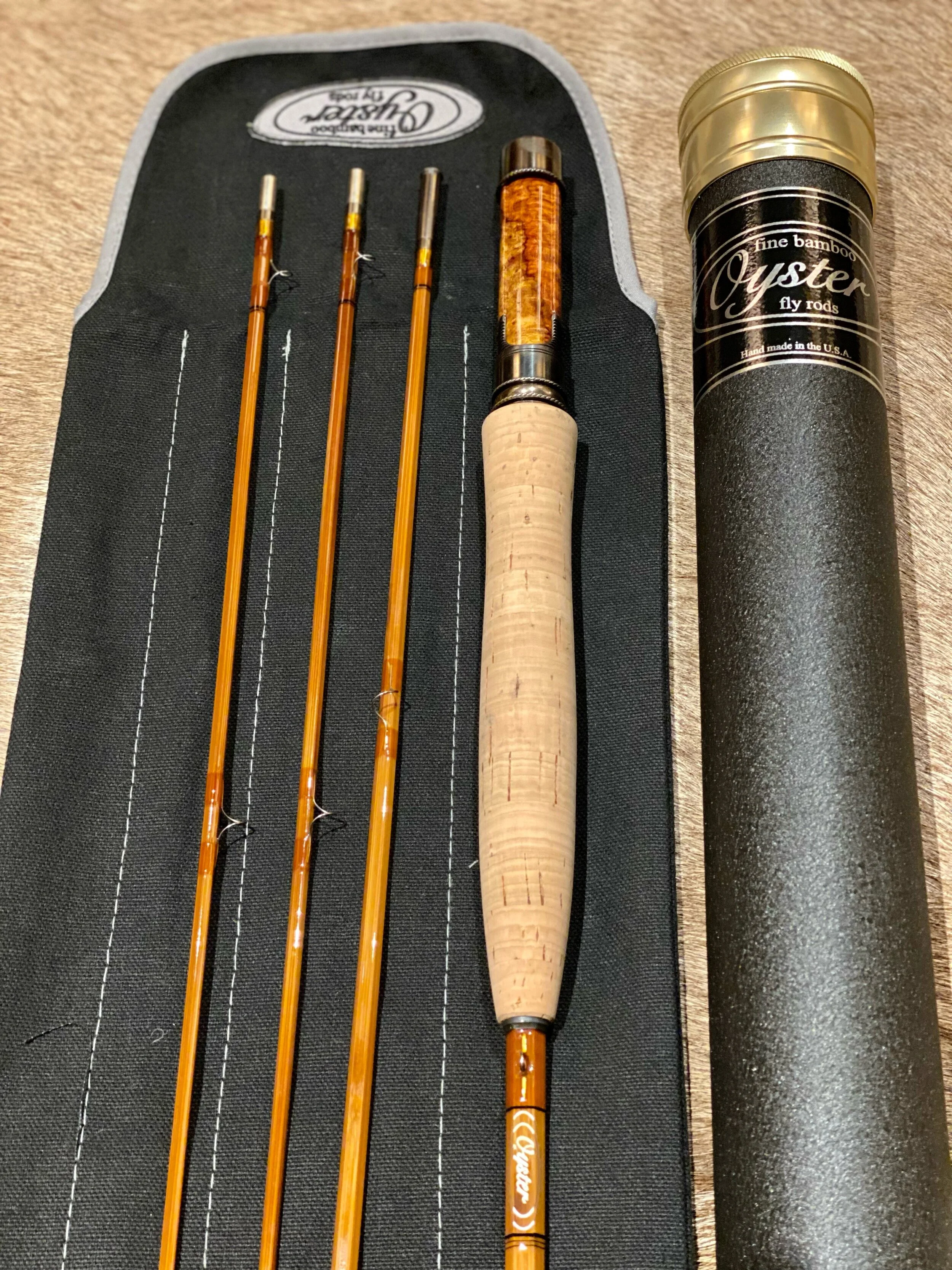 Oyster Bamboo Rods