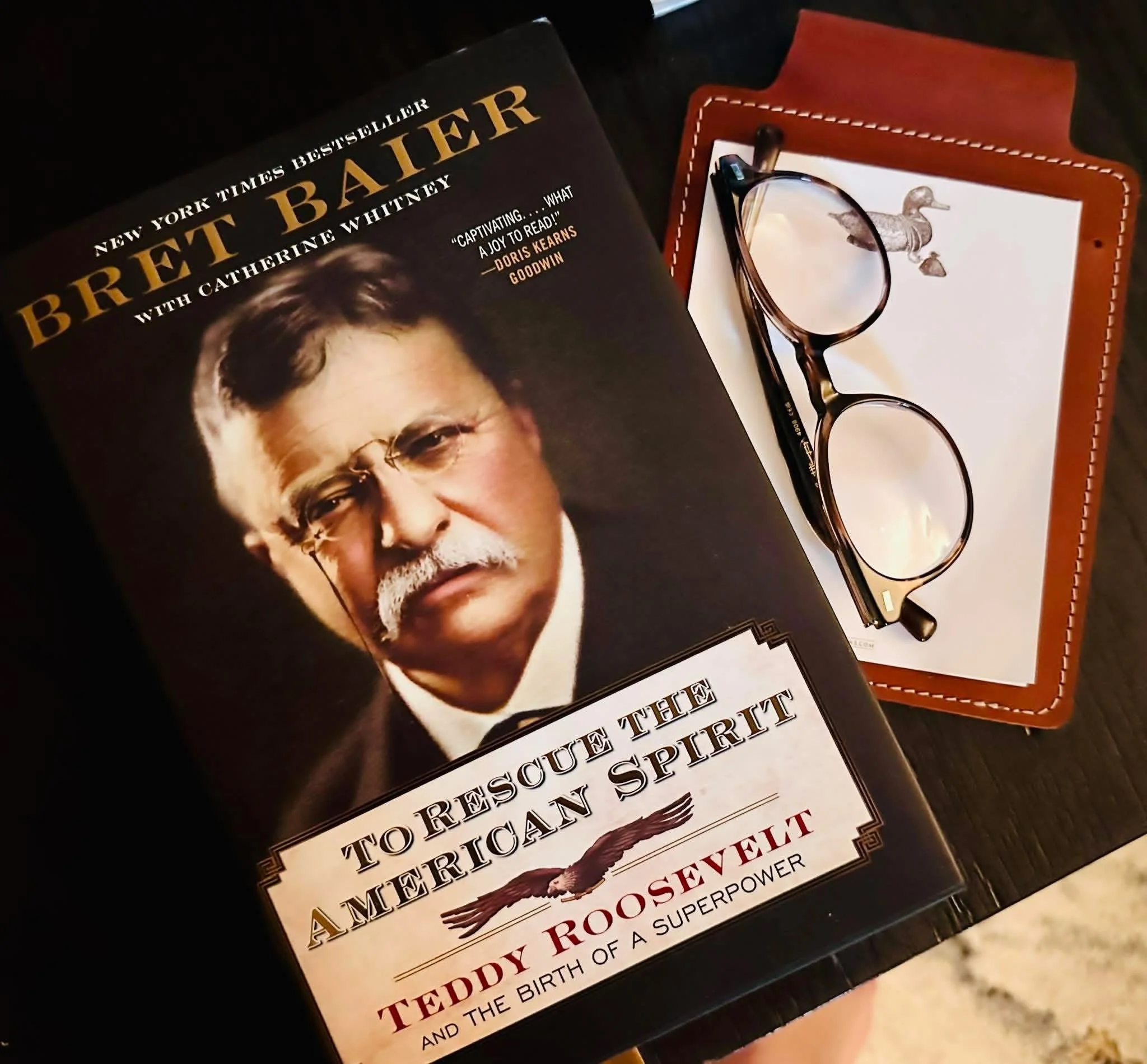      

 
   As someone who considers  Theodore Roosevelt  one of my greatest heroes and favorite historical figures, I approached  To Rescue the American Spirit: Teddy Roosevelt and the Birth of a Superpower  with high expectations and Bret Baier del