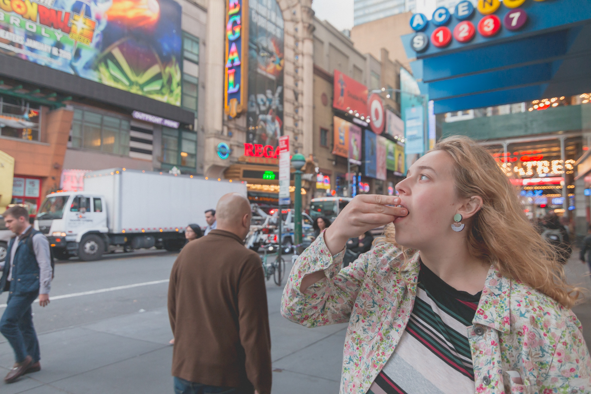 Lanessa Long takes on New York City as part of her solo show “Nobody’s Really Helped Me.”