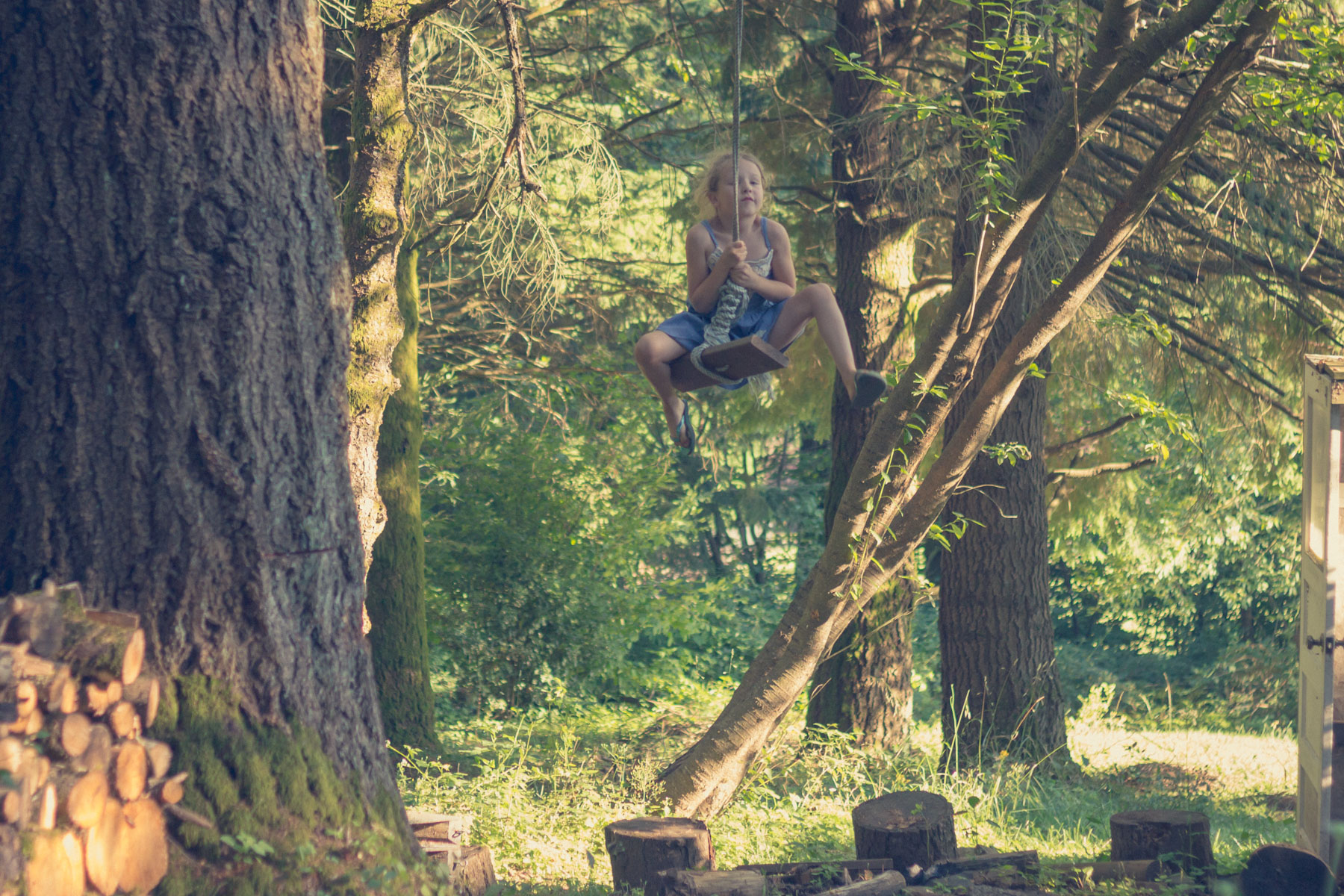 Pretty people get high (on a swing), a turtle, and so forth. 