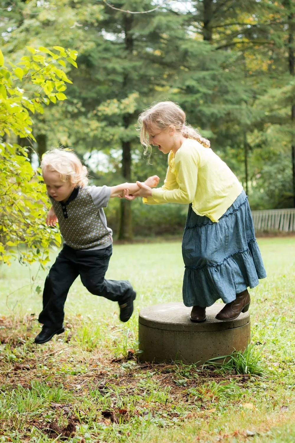 Escape from a picture.