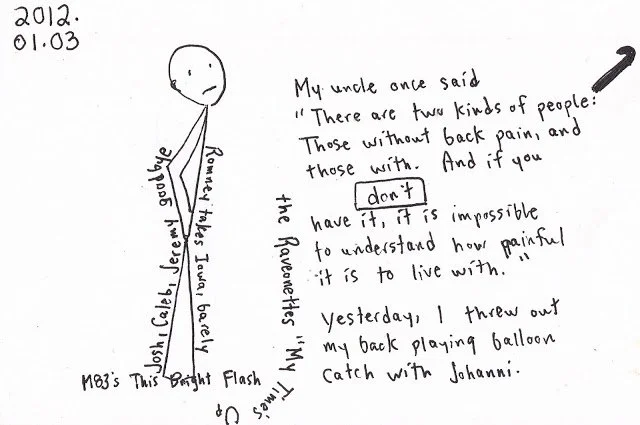 Everybody hurts (but especially me, due to unbearable pain that is worse than anything that anyone in the world has ever experienced, but fortunately I am quietly being brave).