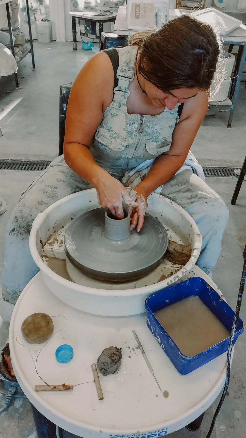 8 week Advanced Beginner Wheel throwing