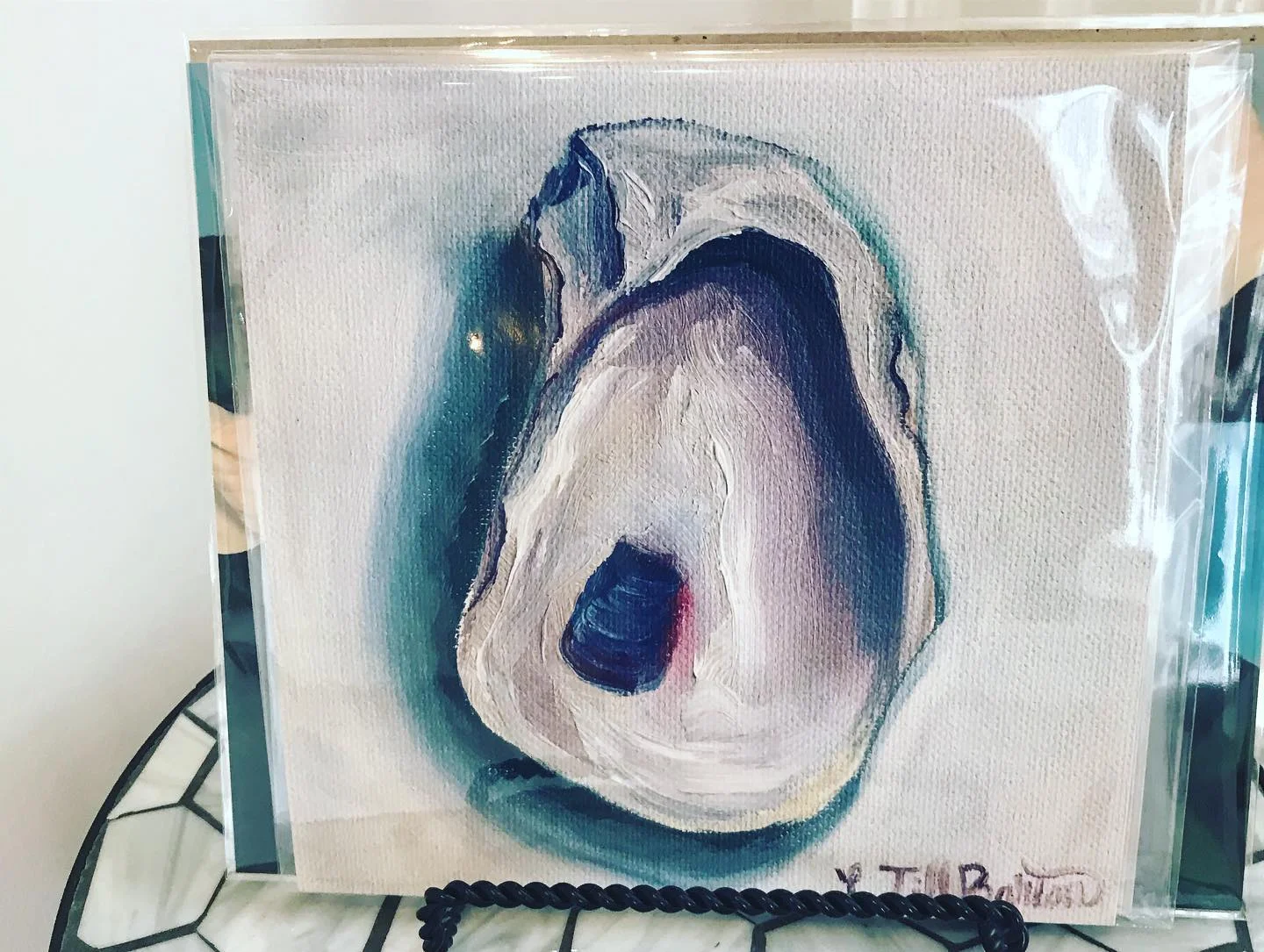 Limited Edition Print: Single Oyster
