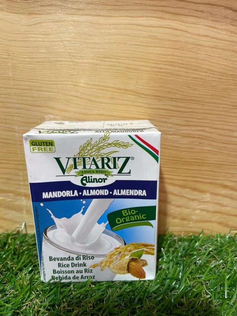 Vitariz Organic Natural Rice Milk (Almond) 200ml — Sophie's Green