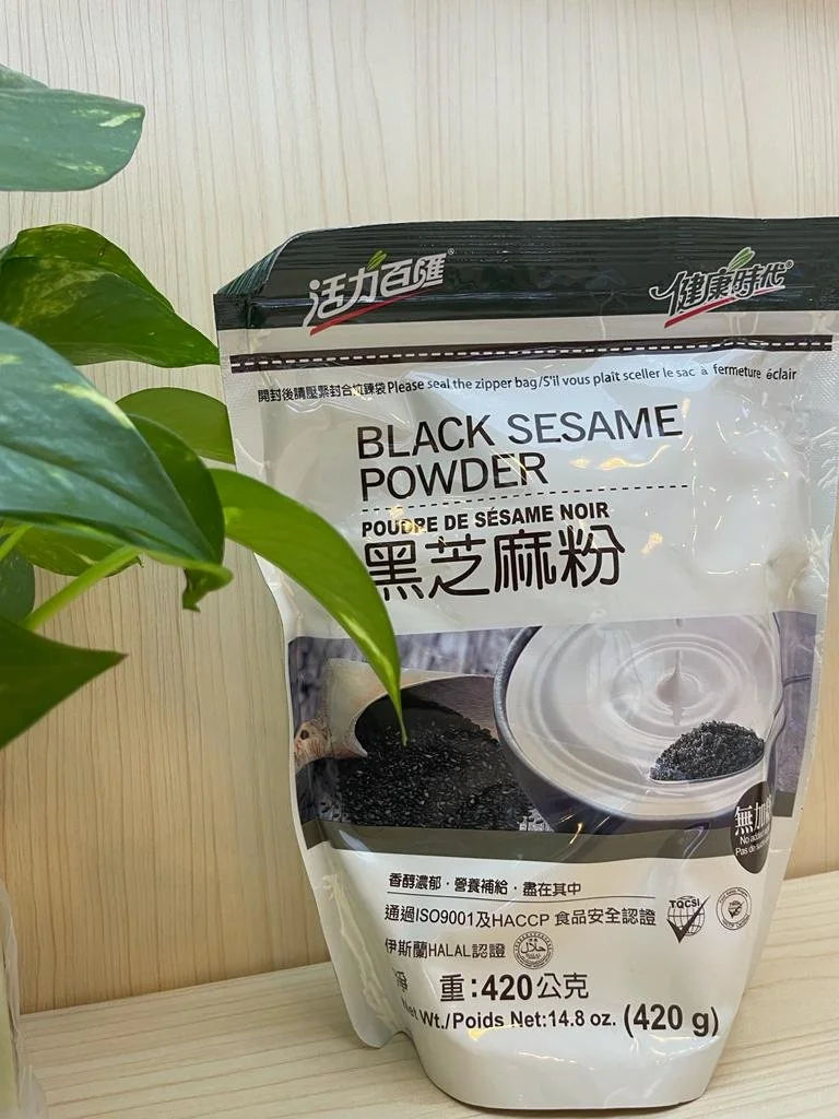 黑芝麻粉-無糖 420g