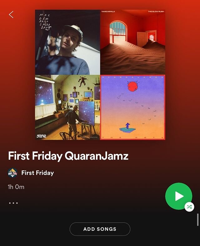 Let&rsquo;s have a little bit of collaborative fun. Add songs to our &ldquo;QuaranJamz&rdquo; playlist on @spotify by visiting bit.ly/quaranjamz &mdash; please keep your additions family friendly or we&rsquo;ll be forced to end this experiment. 🤪 Al