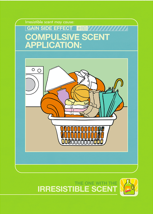 Compulsive Scent Application | Transit Poster 
