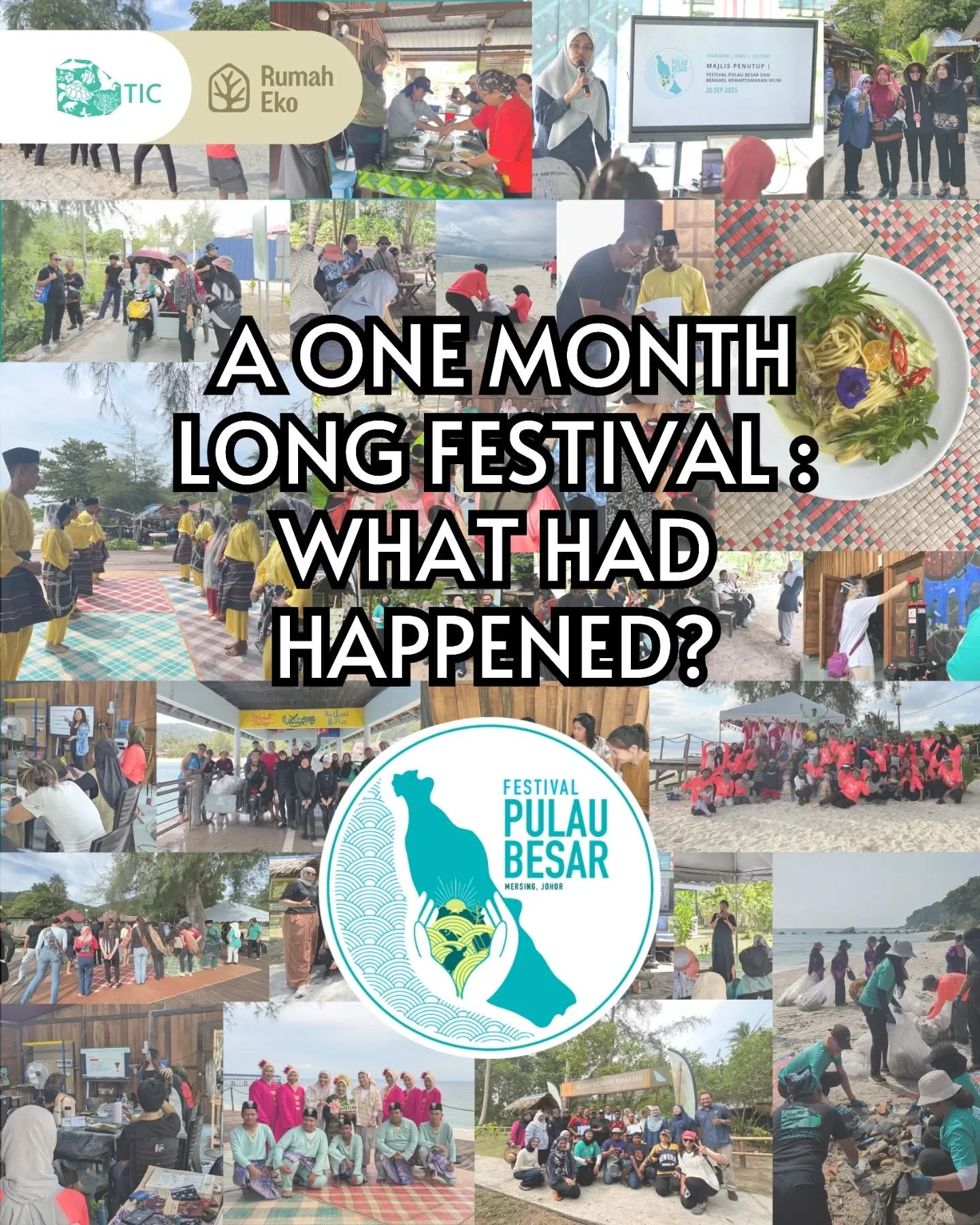 Festival Pulau Besar 2025 | 20 Aug - 20 Sept 2025

Celebrating Culture, Supporting Communities, and Promoting Environmental Awareness

With support from local stakeholders, the festival brought together islanders and visitors through performances, fo