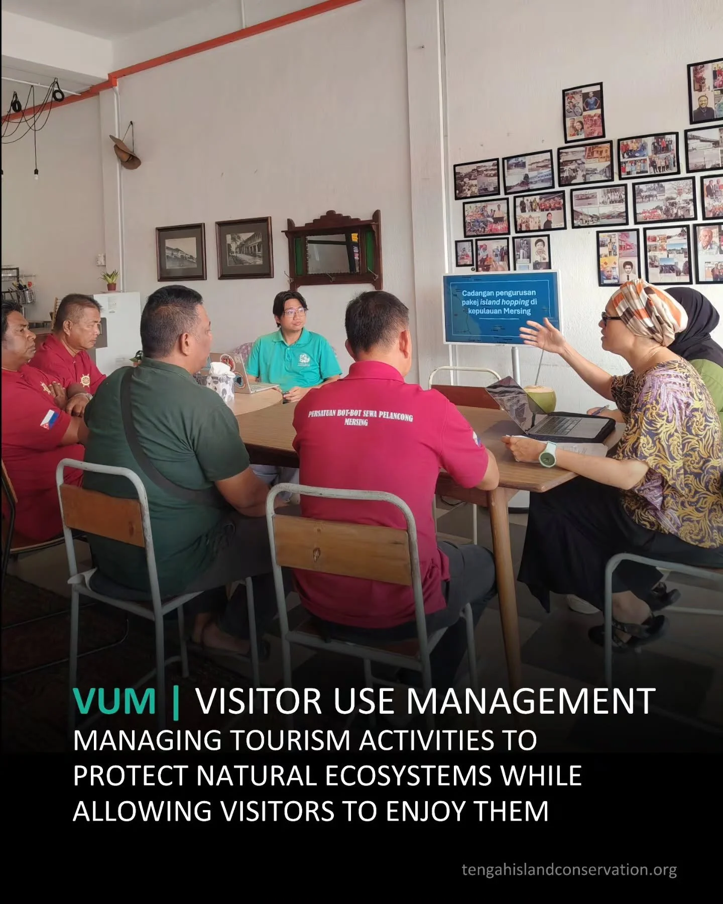 Framework aims to strengthen MPA protection and regulation by integrating user goals into governance to foster both environmental and economic success.

TIC conducted a consultation session with boat operators and tourism players in Mersing as part o